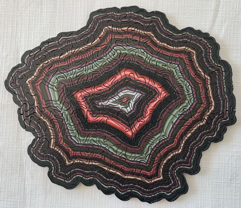 Geode Puzzle - Multi - 802, 3/13/25-SOLD - uncommongoods puzzle collectible [Barcode 476350000011] - Main Image 2