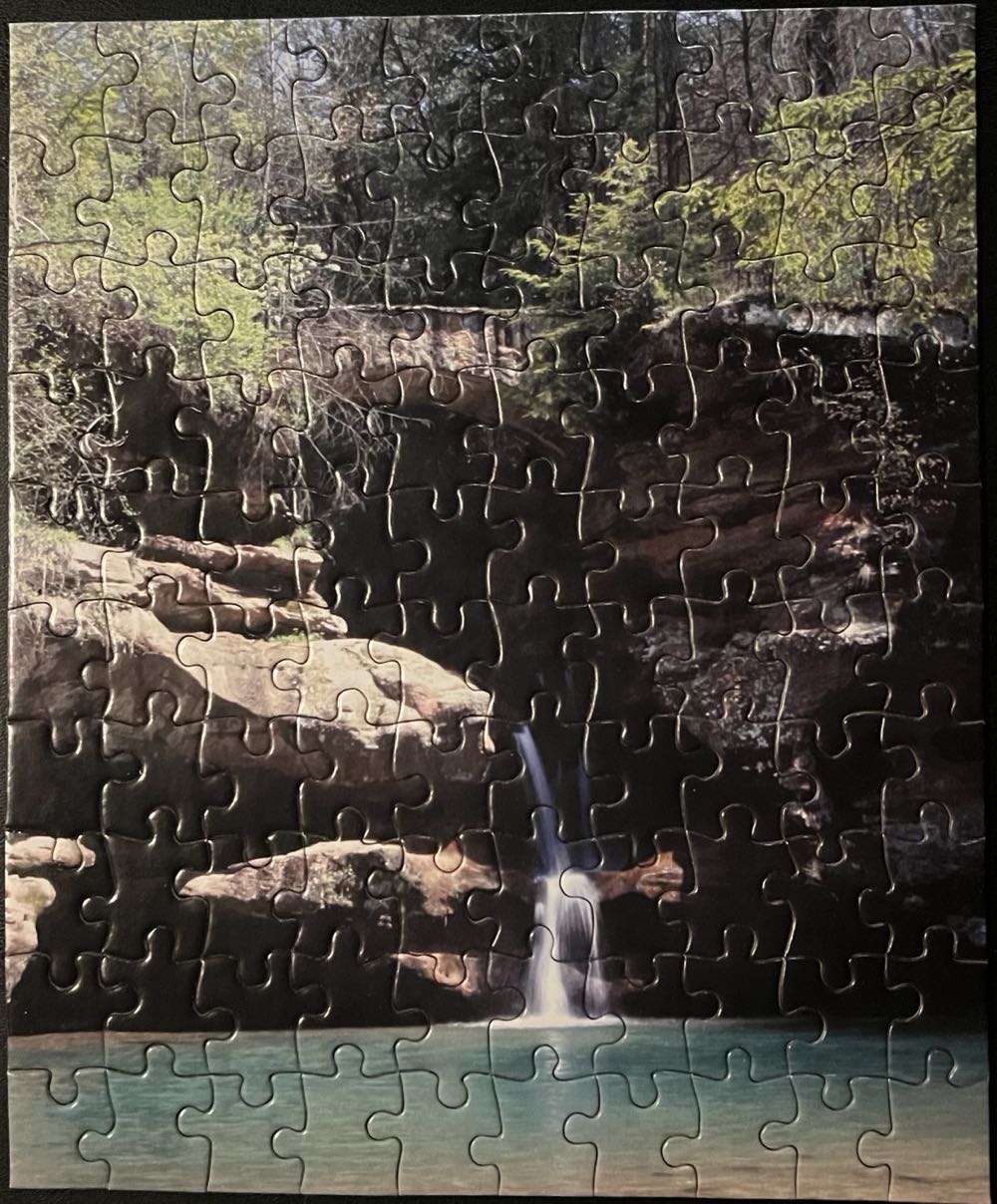 Waterfalls of Hocking Hills - Hocking Hills Puzzles puzzle collectible - Main Image 2