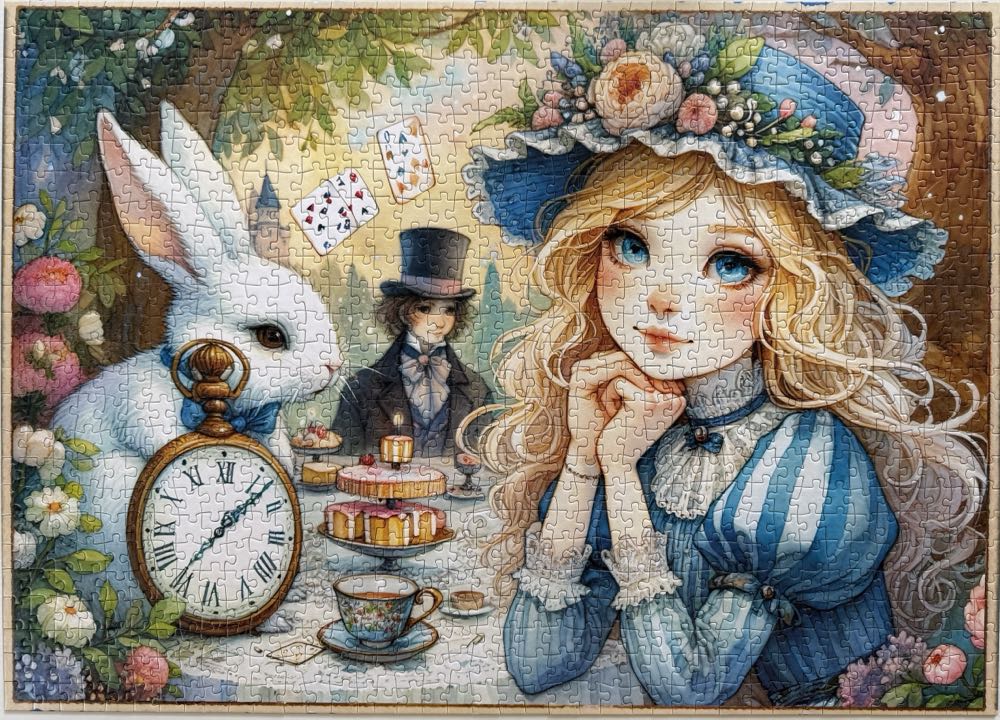 Charming Tea Party  - Delfy puzzle collectible [Barcode 658606876088] - Main Image 2