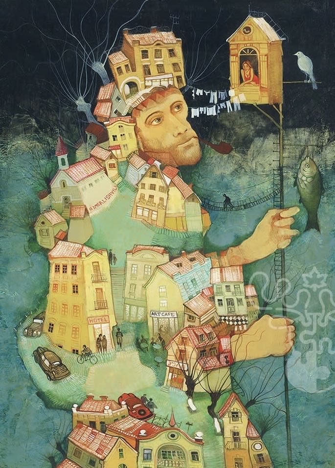 The Dreamer - Art & Fable puzzle collectible [Barcode 0850006234370] - Main Image 2