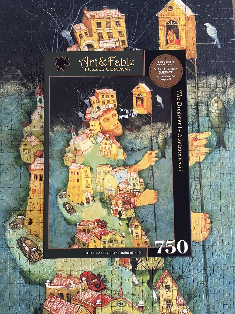 The Dreamer - Art & Fable puzzle collectible [Barcode 0850006234370] - Main Image 4