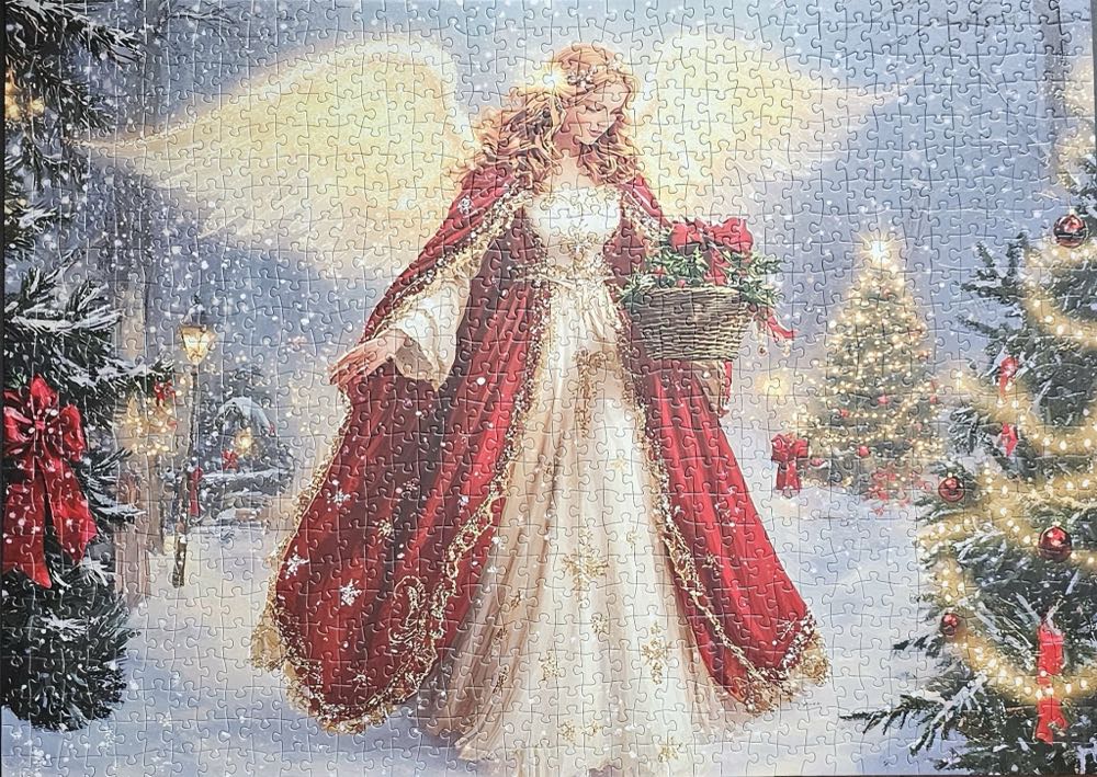 Christmas Angel Sparkling Wings  - Tucocoo puzzle collectible - Main Image 4