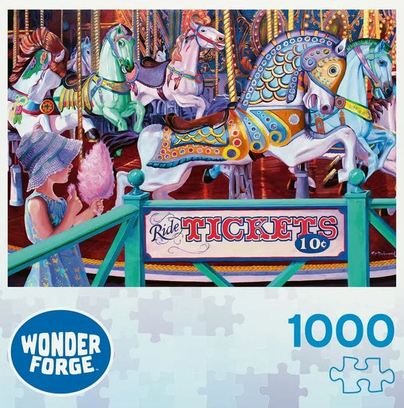 Cotton Candy Carousel - Wonder Forge puzzle collectible [Barcode 4050368095275] - Main Image 2