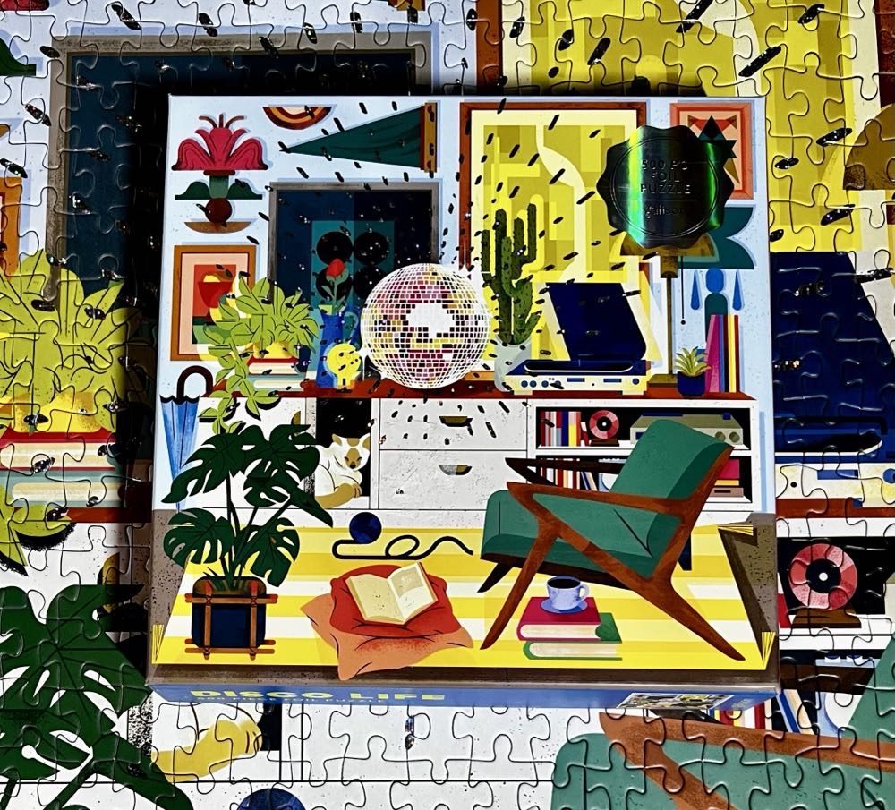 Disco Life - Galison puzzle collectible [Barcode 9780735384712] - Main Image 2