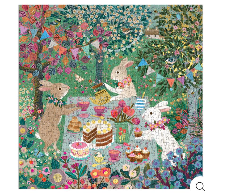 Spring Tea Party (Verified By Me) 🧩 - Galison puzzle collectible [Barcode 09780735384514] - Main Image 2