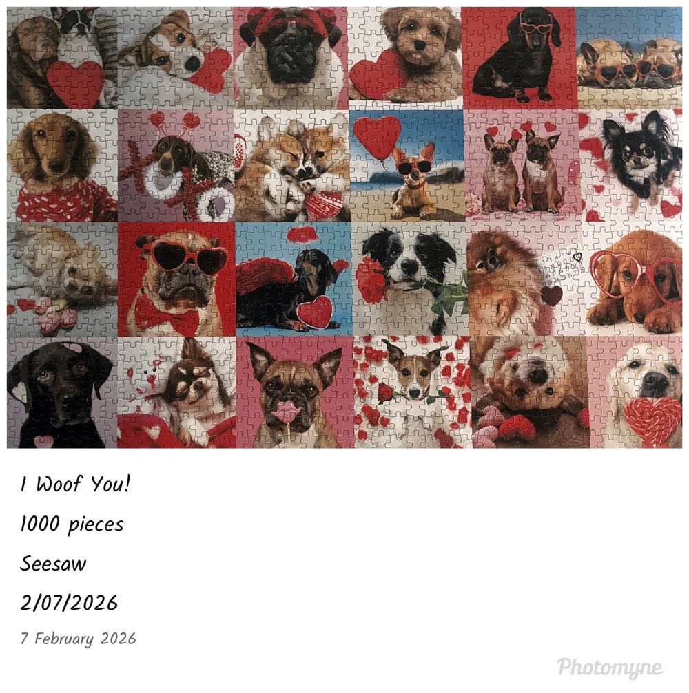I Woof You! - Seesaw puzzle collectible [Barcode 840225806366] - Main Image 3