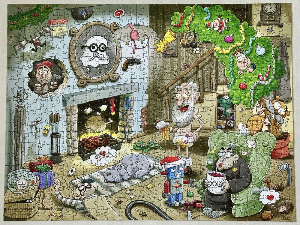 Chaos At Christmas House🧩 - All Jigsaw Puzzles puzzle collectible - Main Image 2