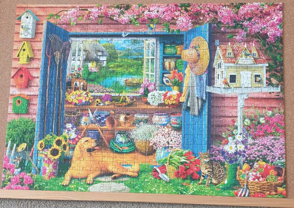 The Potting Shed - Corner Piece puzzle collectible [Barcode 8891370972378] - Main Image 2