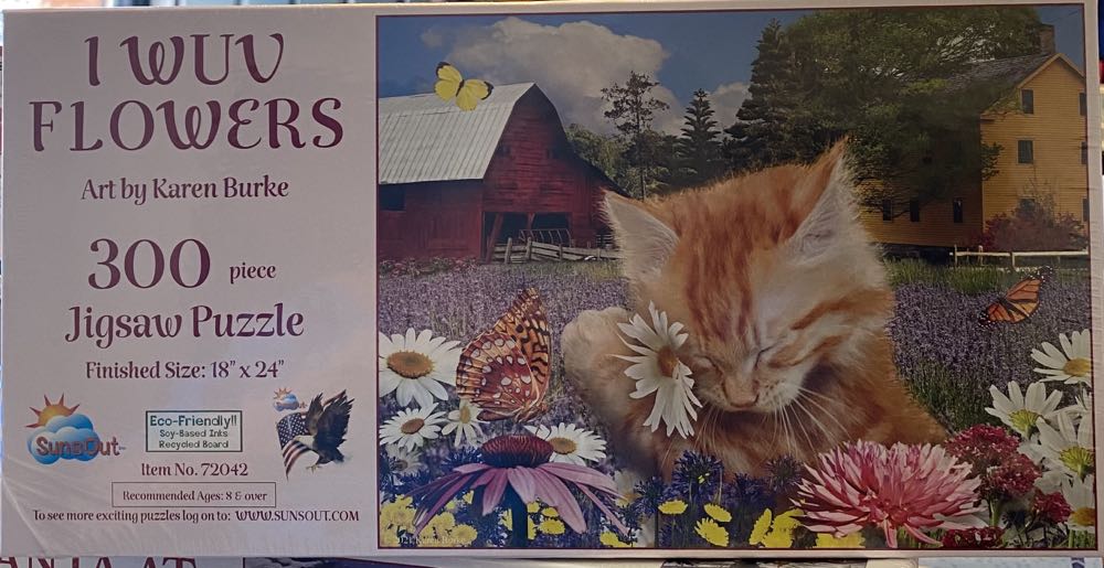I WUV FLOWERS - Suns Out puzzle collectible [Barcode 796780720428] - Main Image 2