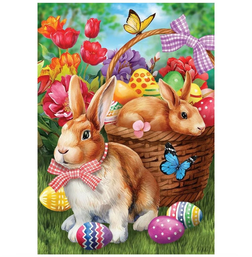Easter Bunny And Eggs - Wobehsk puzzle collectible - Main Image 2