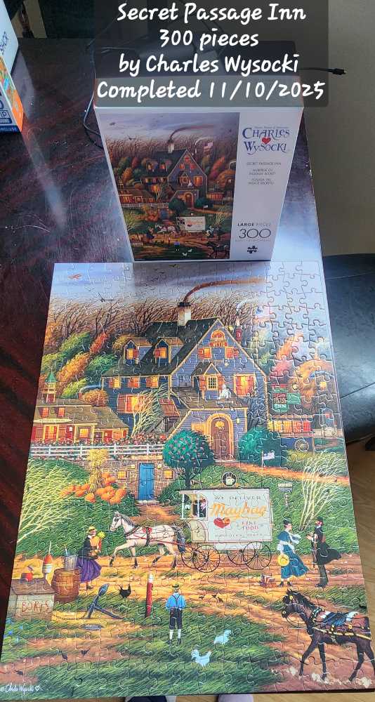 Secret Passage Inn - Buffalo Games puzzle collectible [Barcode 079346226269] - Main Image 3