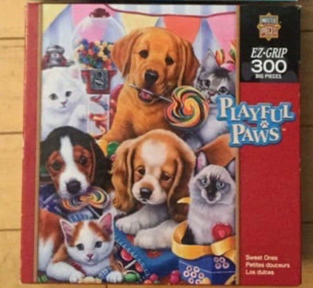 Playful Paws - Sweet Ones - Masterpieces, Inc. puzzle collectible - Main Image 2