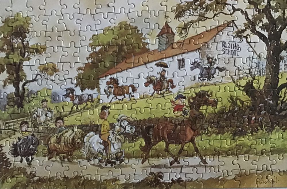Riding School - Jr Jigsaws puzzle collectible - Main Image 2