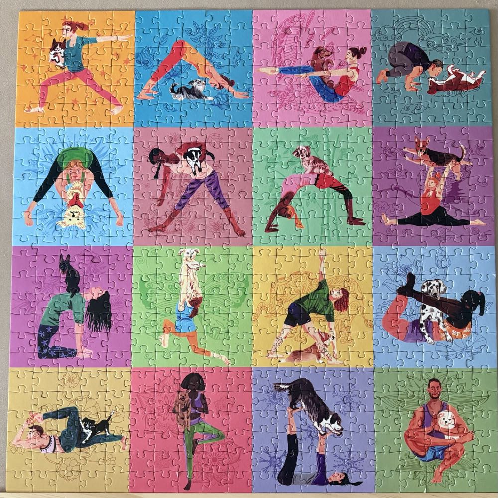 Yoga Dogs - Antelope puzzle collectible [Barcode 850030880192] - Main Image 2