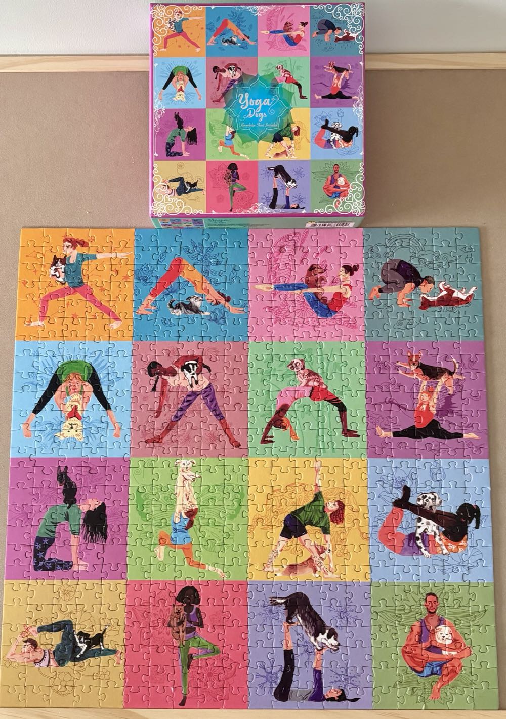 Yoga Dogs - Antelope puzzle collectible [Barcode 850030880192] - Main Image 3