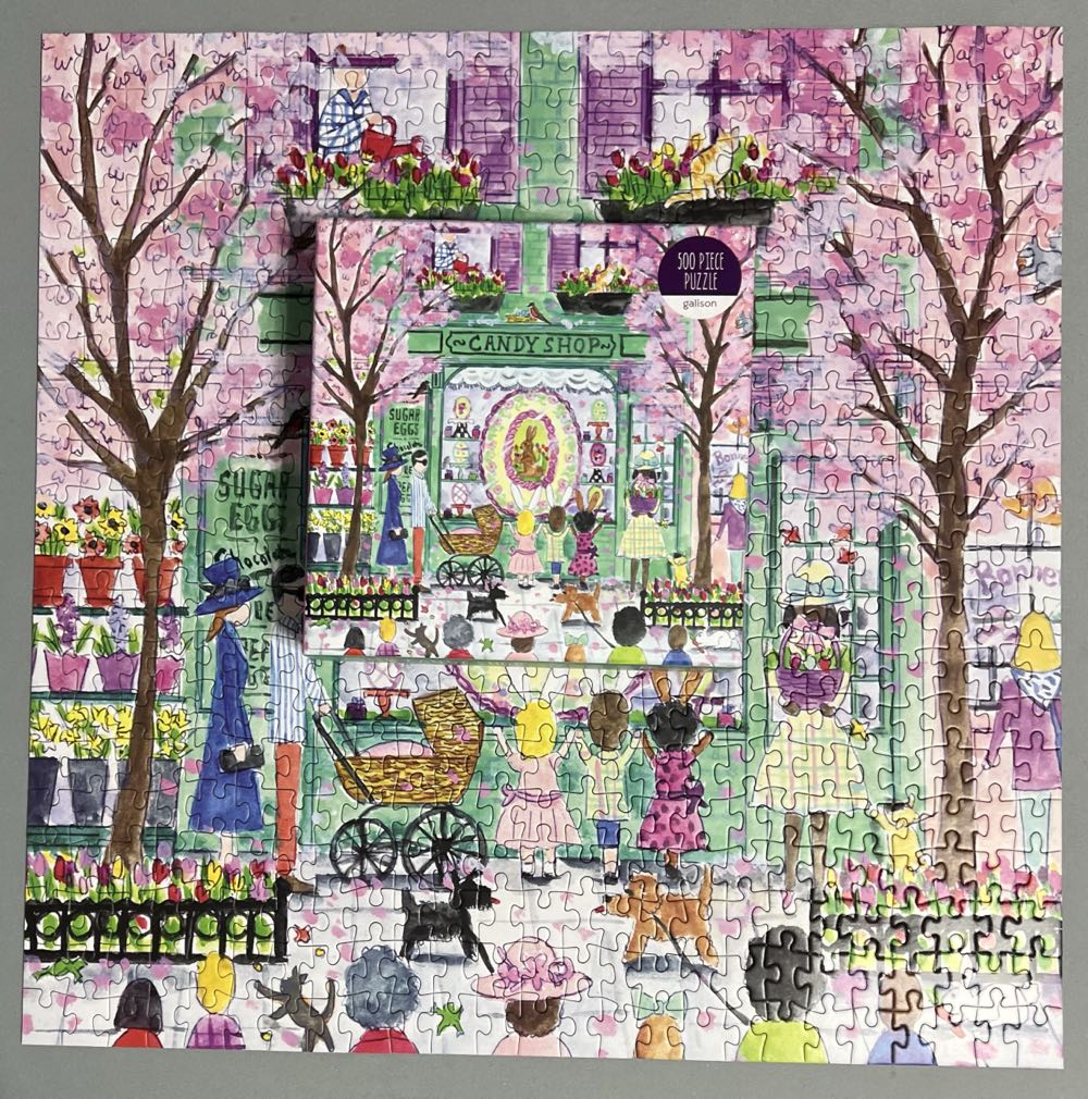 Easter Candy Shop - Galison puzzle collectible [Barcode 09780735384699] - Main Image 2