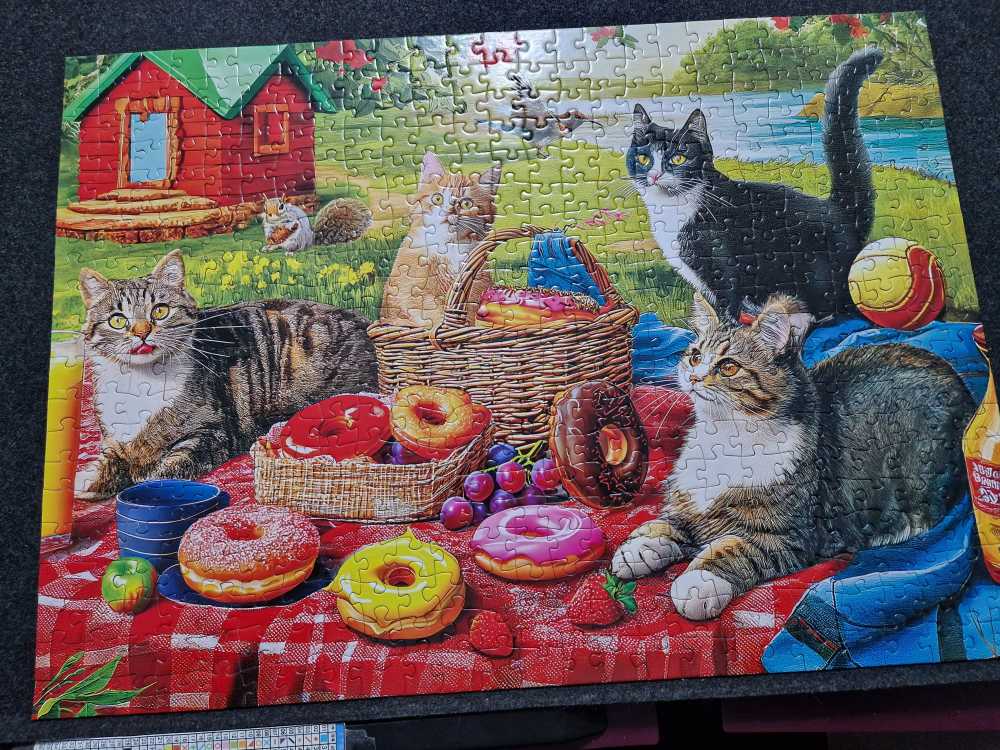 Evening At Swanbrooke Cottage NIB 