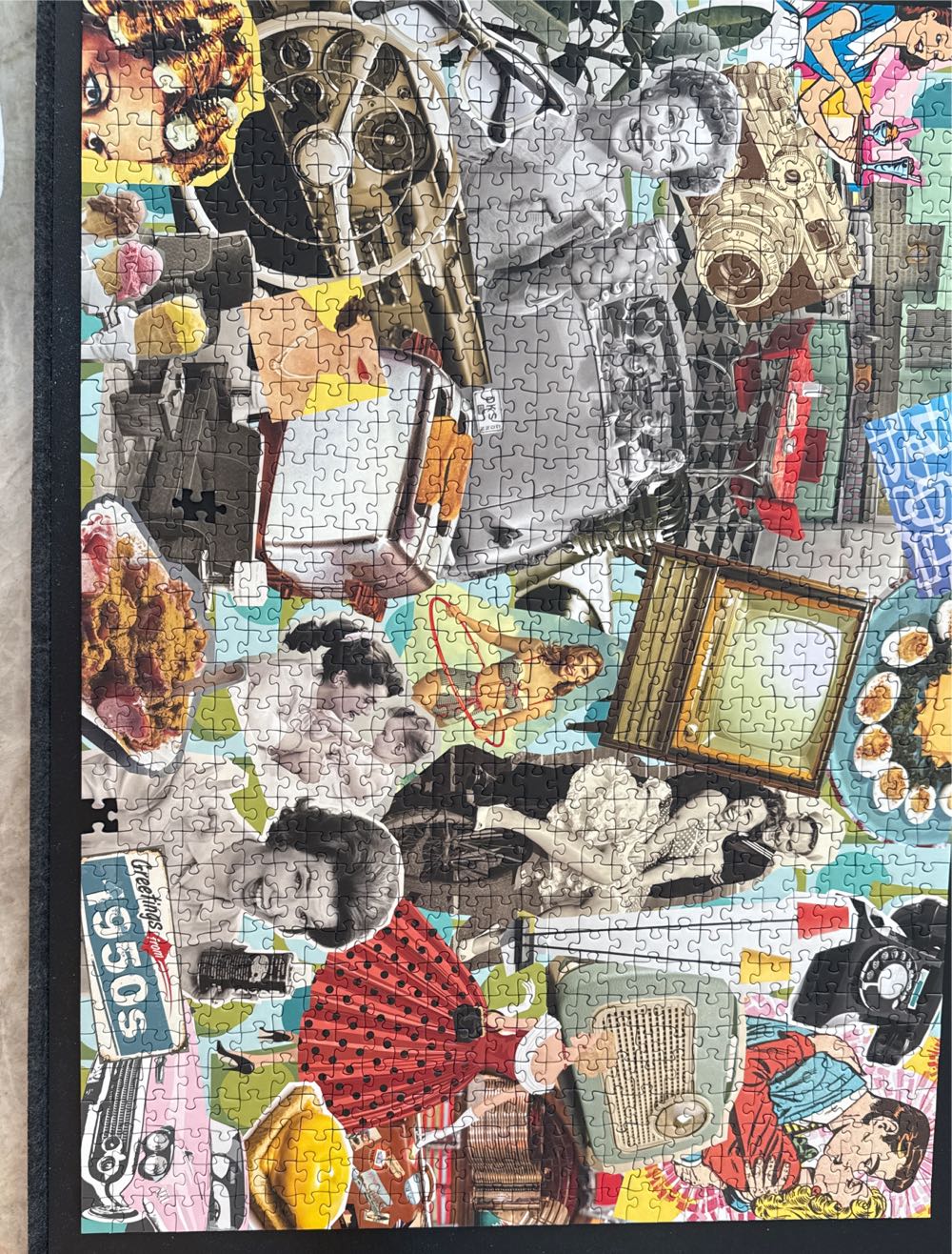 The 50’s - Ravenburger puzzle collectible [Barcode 4005555006183] - Main Image 3