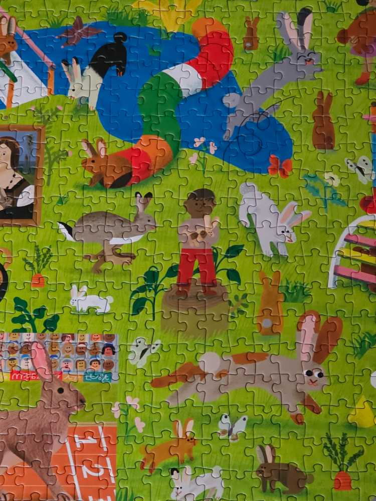 Rabbitology - Princeton Architectural Press puzzle collectible [Barcode 9781797231662] - Main Image 3