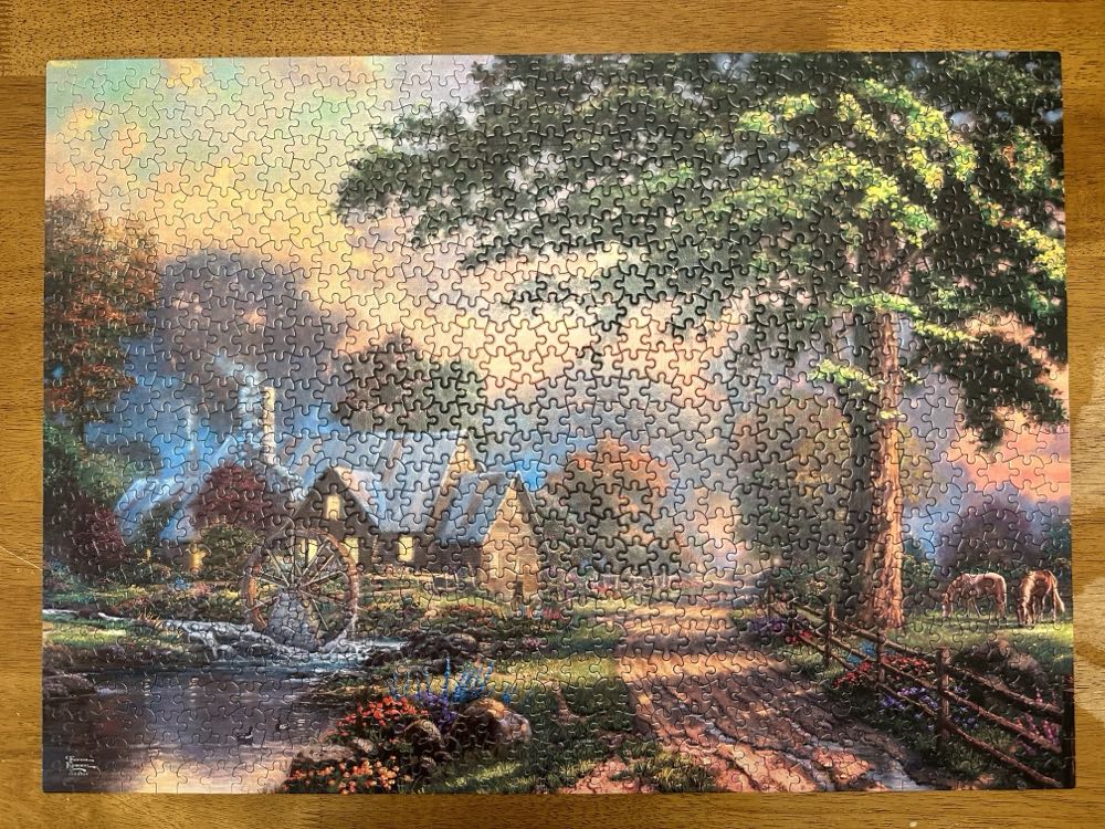 Simplier Times II - Ceaco puzzle collectible - Main Image 2