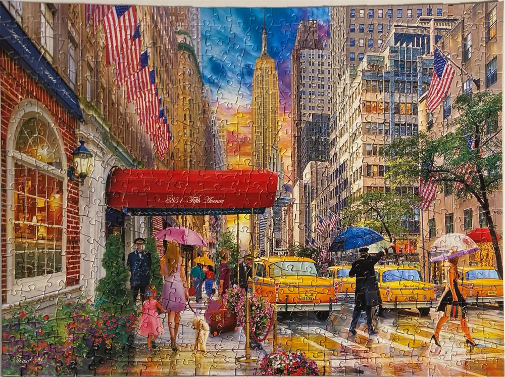 Fifth Ave. - MasterPieces puzzle collectible [Barcode 705988325434] - Main Image 2