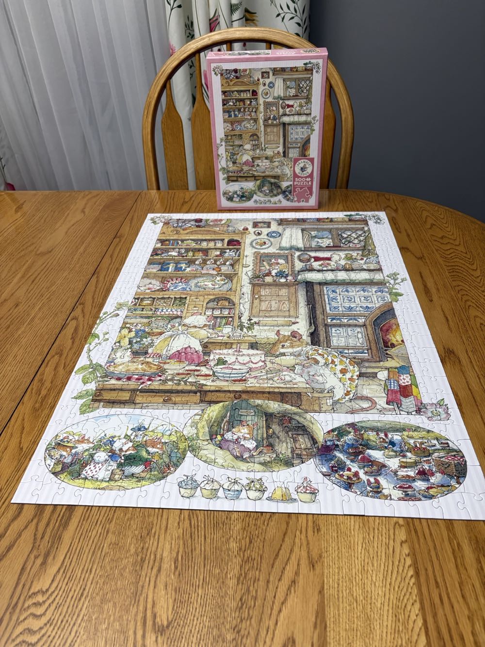 500: Bramble Hedge: Picnic Preparations - Cobble Hill puzzle collectible [Barcode 625012451079] - Main Image 2