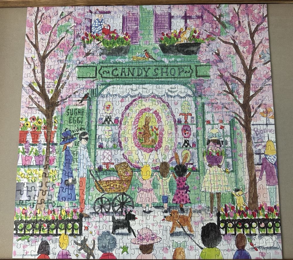 Easter Candy Shop - Galison puzzle collectible [Barcode 9780735384699] - Main Image 2