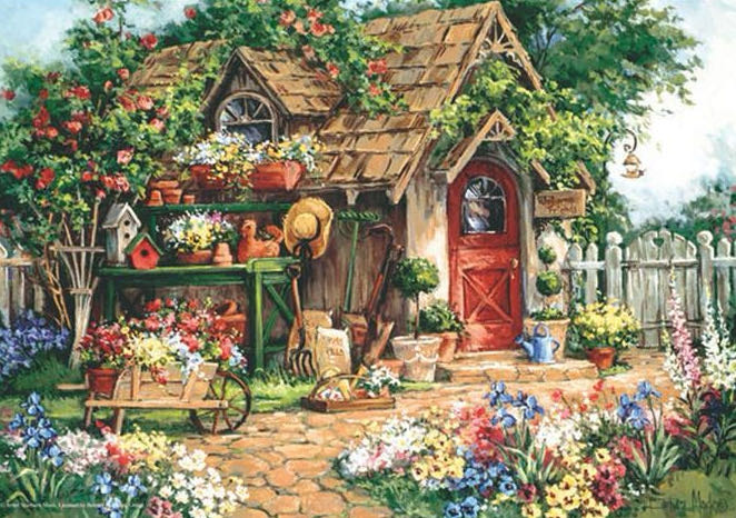 Gardeners Haven - Jumbo puzzle collectible [Barcode 8710126016572] - Main Image 2