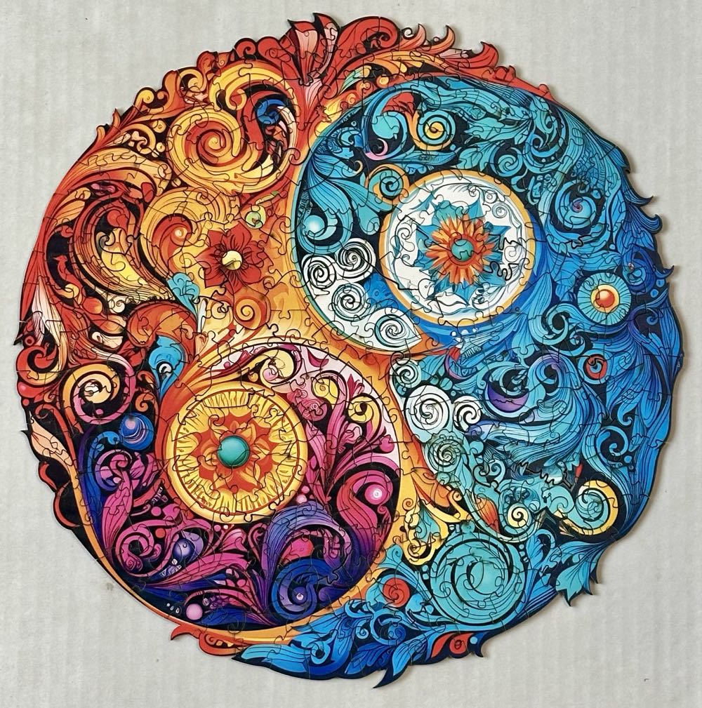 Yin Yang Mandalas✅ - Woodbests puzzle collectible - Main Image 2