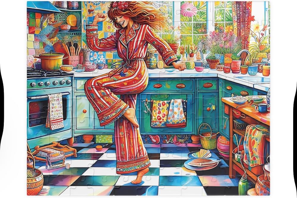 Dance like nobody’s watching - AudreysHatboxPuzzles puzzle collectible - Main Image 2