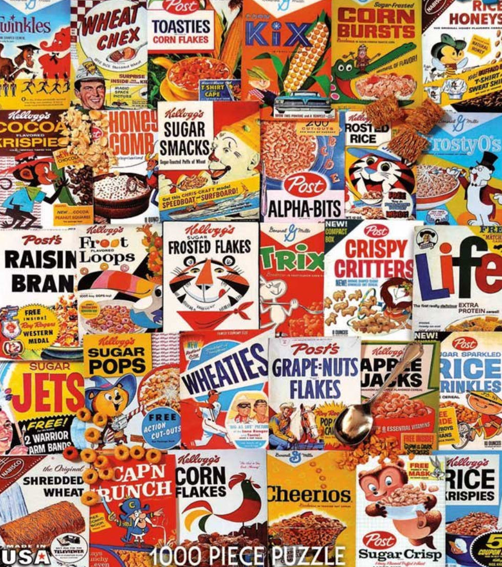 Cereal Boxes - White Mountain puzzle collectible [Barcode 0724819259335] - Main Image 2