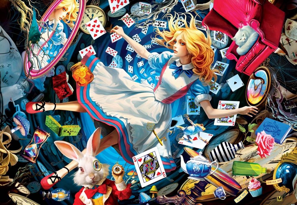 Alice In Wonderland - MasterPieces puzzle collectible [Barcode 705988725593] - Main Image 2