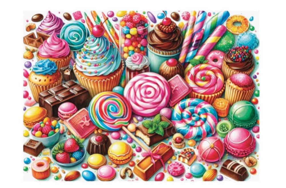 Sweet Treats - Delfy puzzle collectible [Barcode 658606876279] - Main Image 2