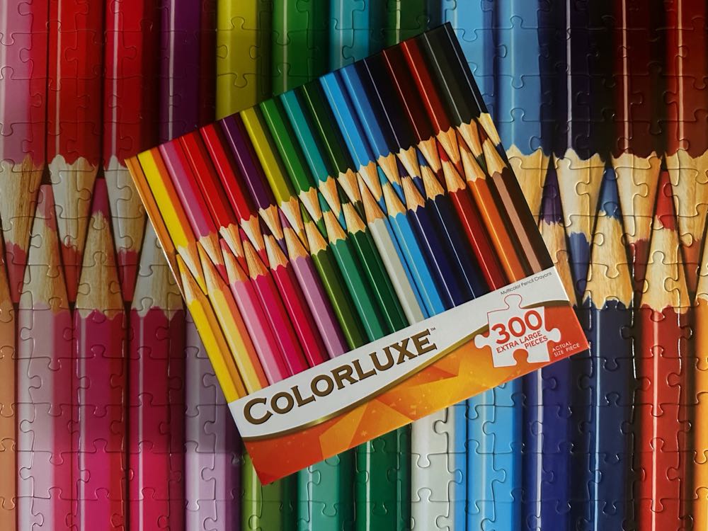 *Multicolor Pencil Crayons - Rose Art Colorluxe puzzle collectible [Barcode 4895145436410] - Main Image 3