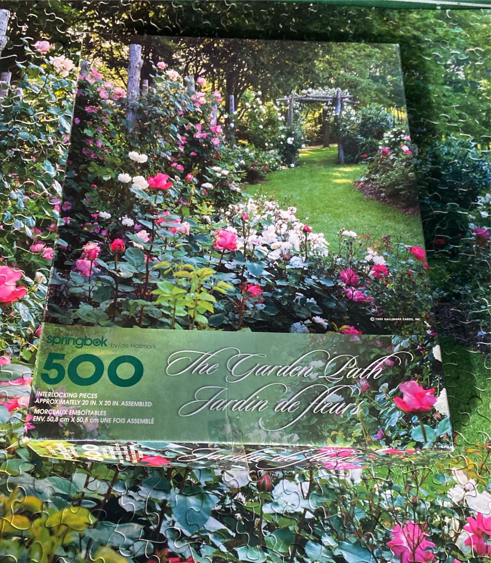 The Garden Path - Springbok puzzle collectible - Main Image 2