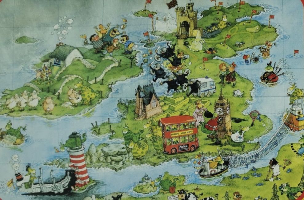 Great Britain (Ewelina Messenger) - Heye Puzzle puzzle collectible [Barcode 4001689087784] - Main Image 2