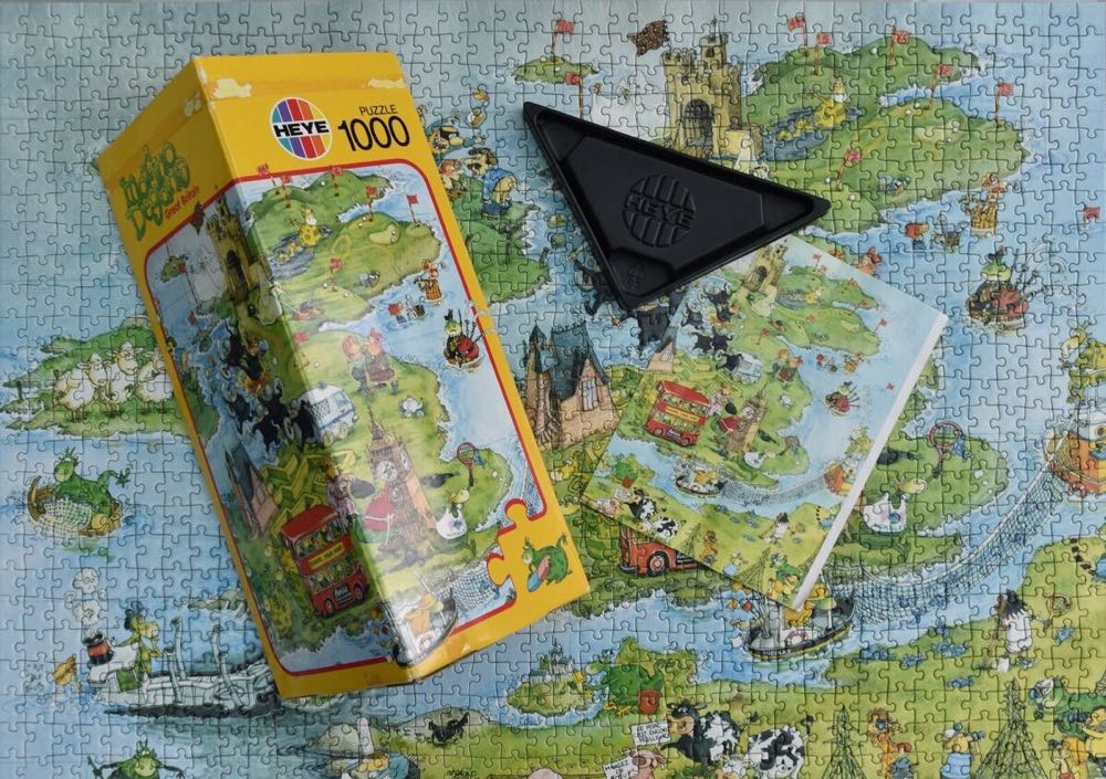 Great Britain (Ewelina Messenger) - Heye Puzzle puzzle collectible [Barcode 4001689087784] - Main Image 4