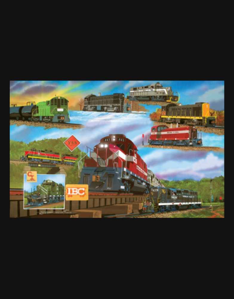 For The Love Of Trains - Suns Out puzzle collectible [Barcode 796780213265] - Main Image 2