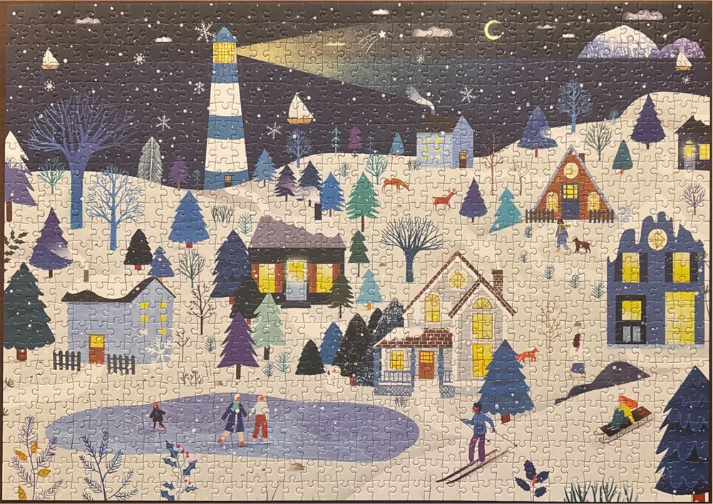 Winter At The Seaside - Trevell puzzle collectible [Barcode 3770015362109] - Main Image 2