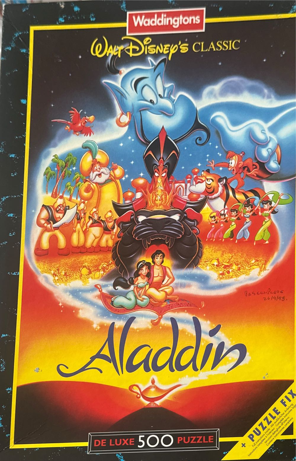 Aladdin - Waddingtons puzzle collectible [Barcode 5011634010605] - Main Image 4