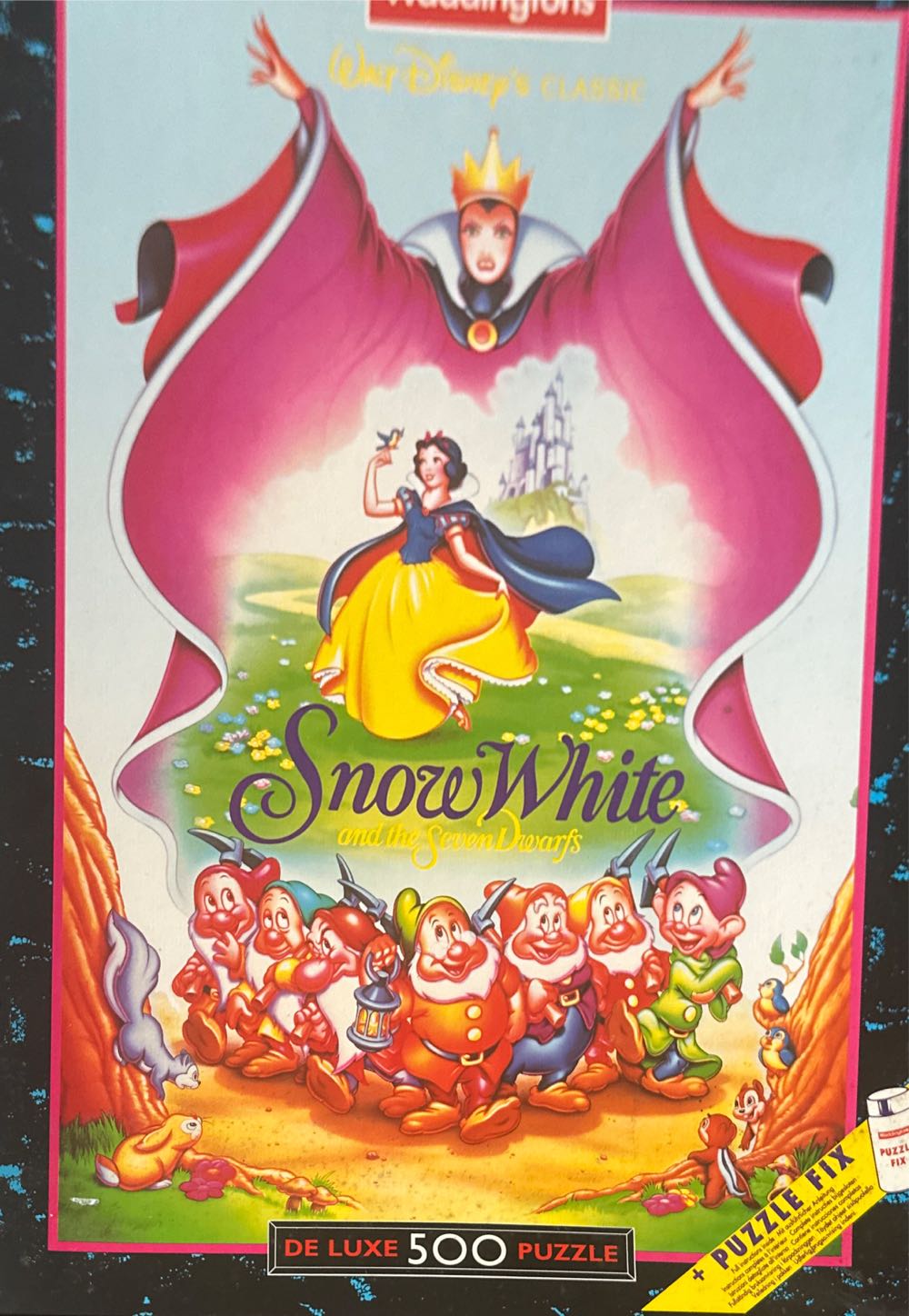 Snow White 🟦 - Waddingtons puzzle collectible [Barcode 5011634010483] - Main Image 4