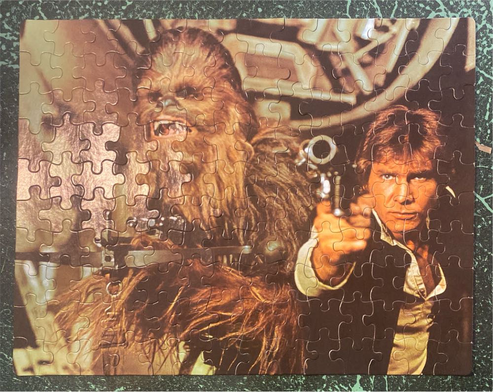 Han And Chewie - Kenner puzzle collectible - Main Image 2