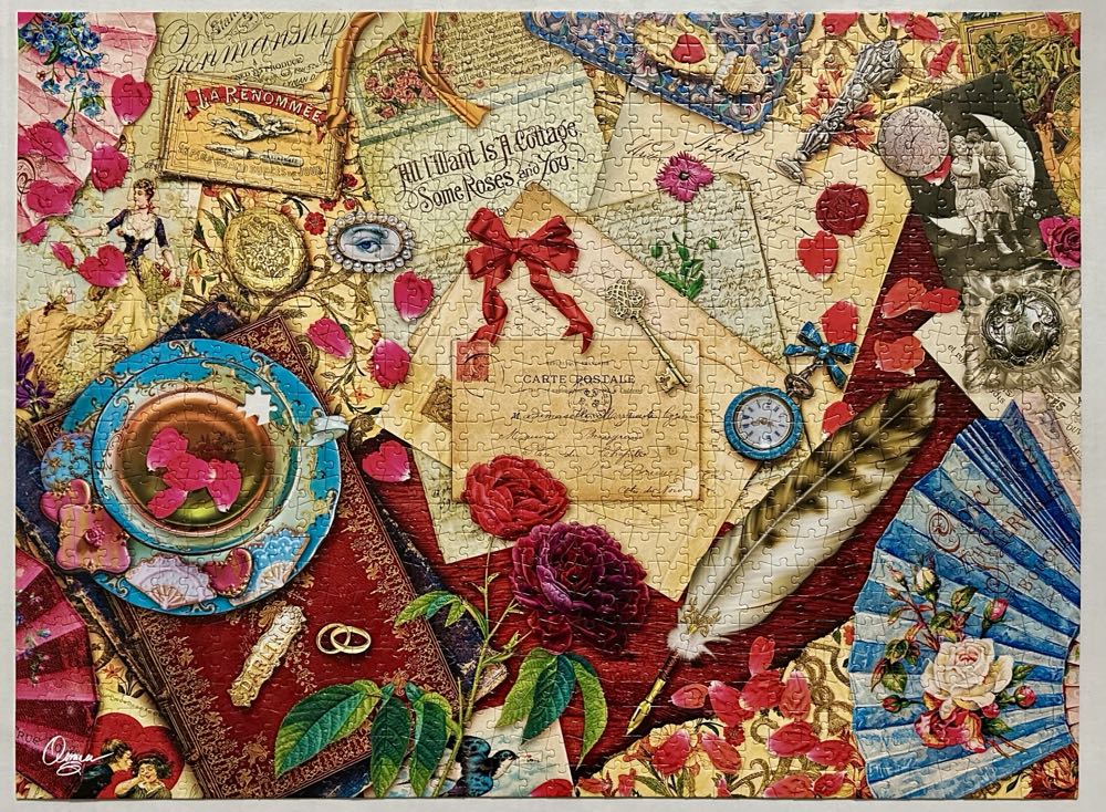 Vintage Love Letter, A 💎 - Buffalo puzzle collectible - Main Image 2