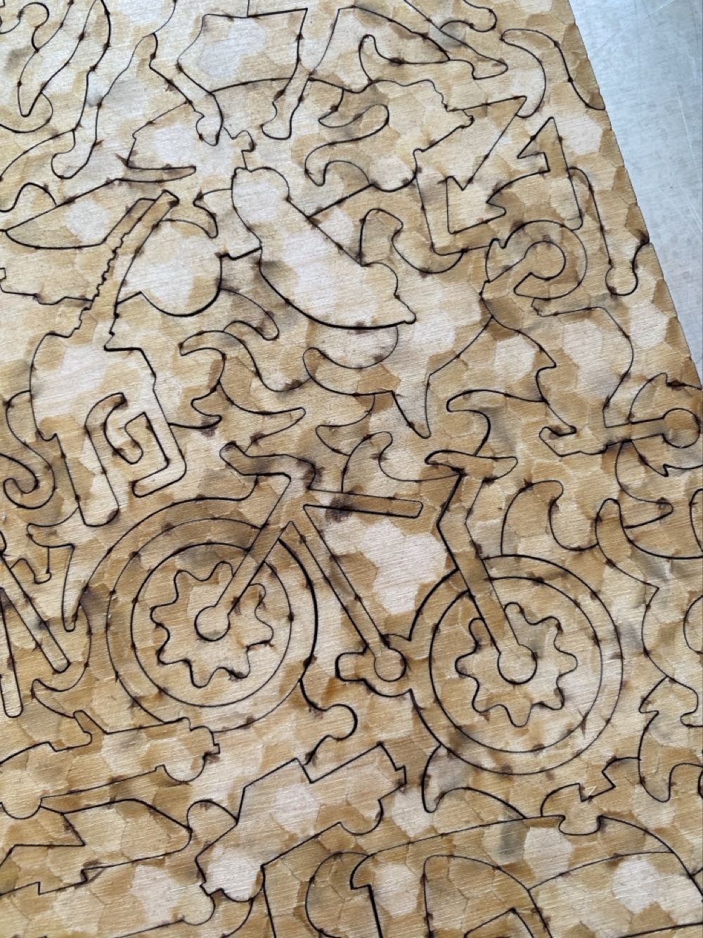 Vintage Phoenix Arizona - Whimsy Wood Puzzles puzzle collectible [Barcode 810040927126] - Main Image 4