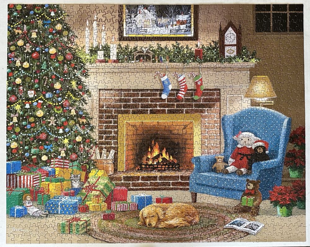 Christmas Eve🧩 - White Mountain puzzle collectible - Main Image 2