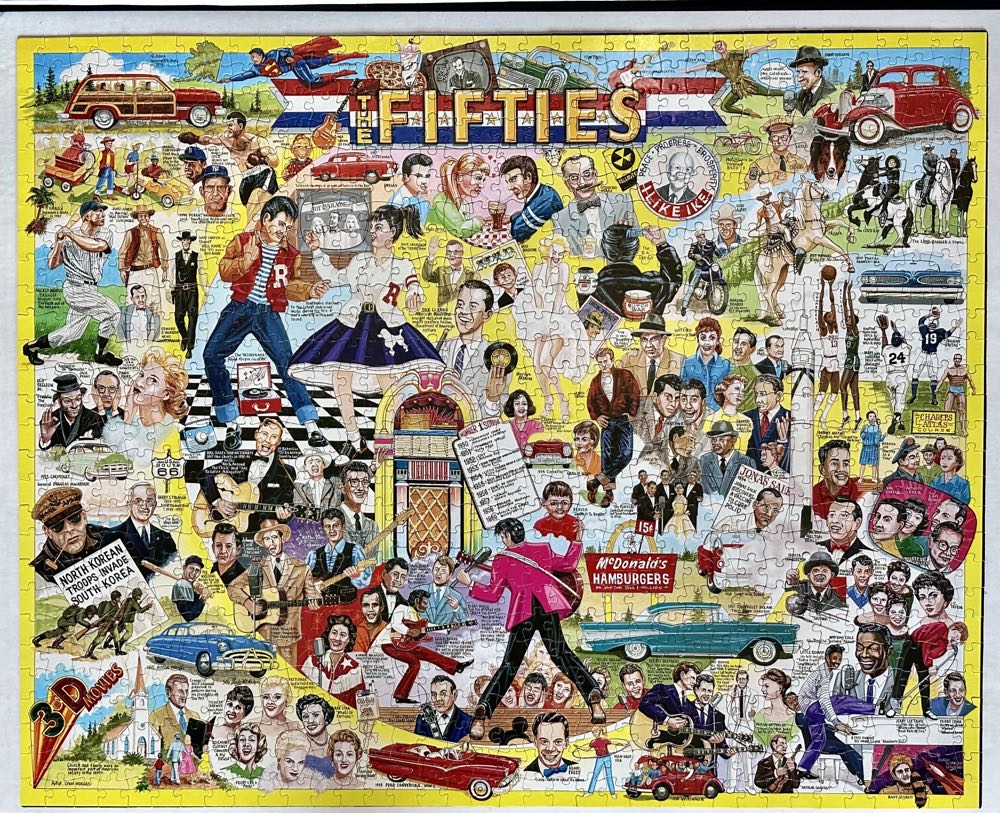 The Fifties🧩 - White Mountain puzzle collectible - Main Image 2