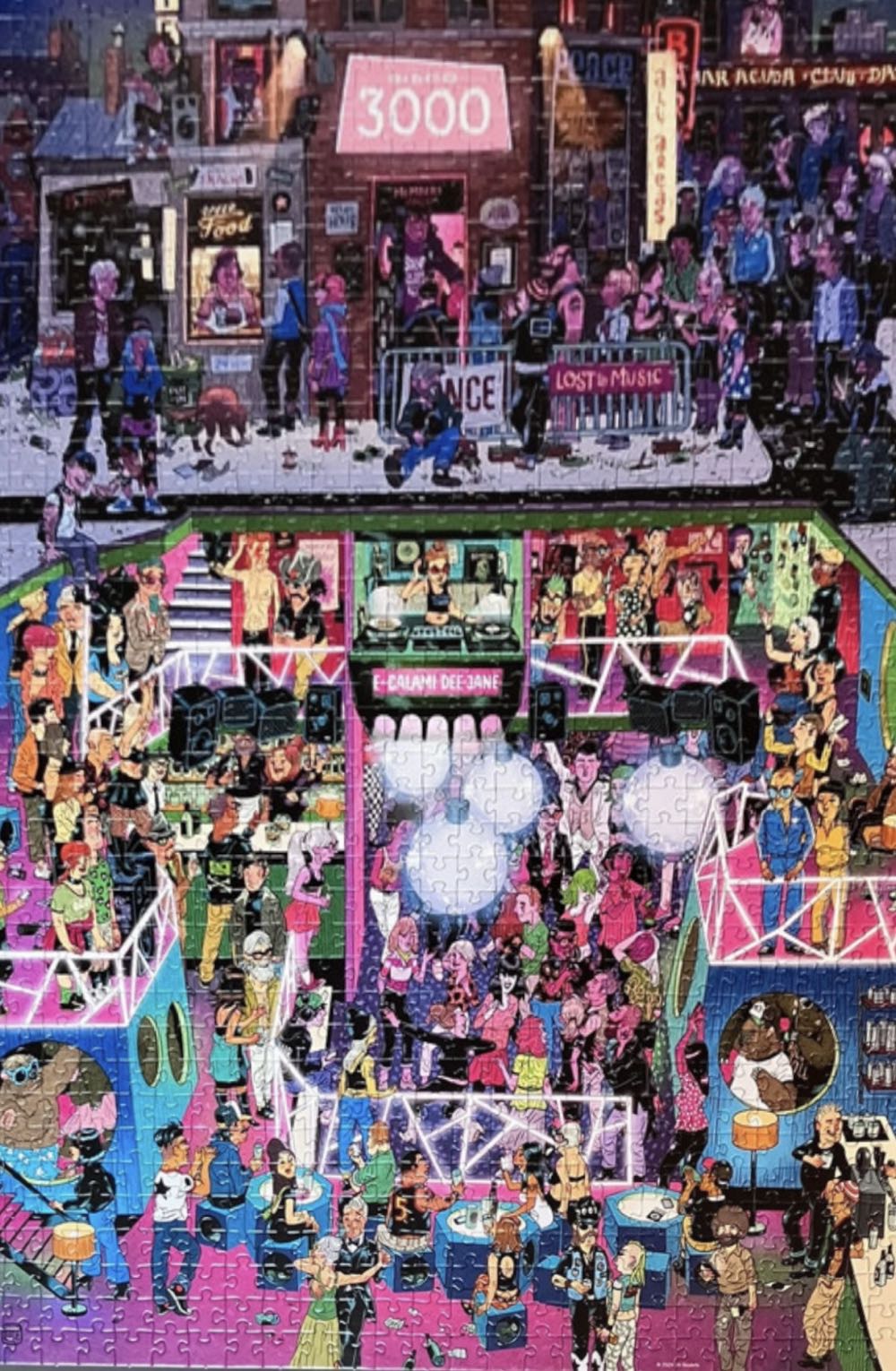 Disco 3000 - Heye Puzzle puzzle collectible [Barcode 4001689300852] - Main Image 3