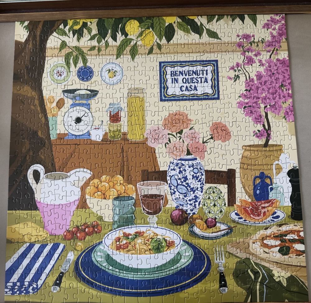 Tuscan Afternoon - Galison puzzle collectible [Barcode 9780735383609] - Main Image 2