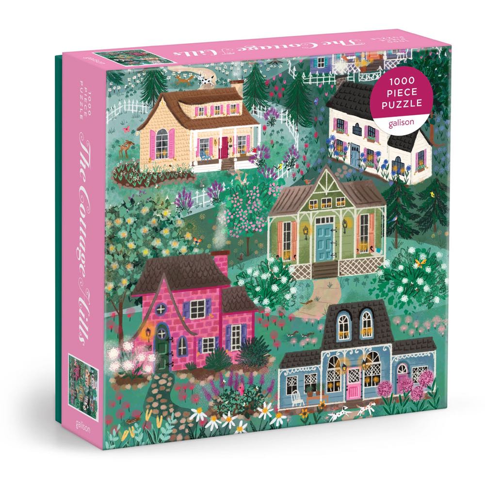 The Cottage Hills - Galison puzzle collectible [Barcode 9780735383562] - Main Image 2