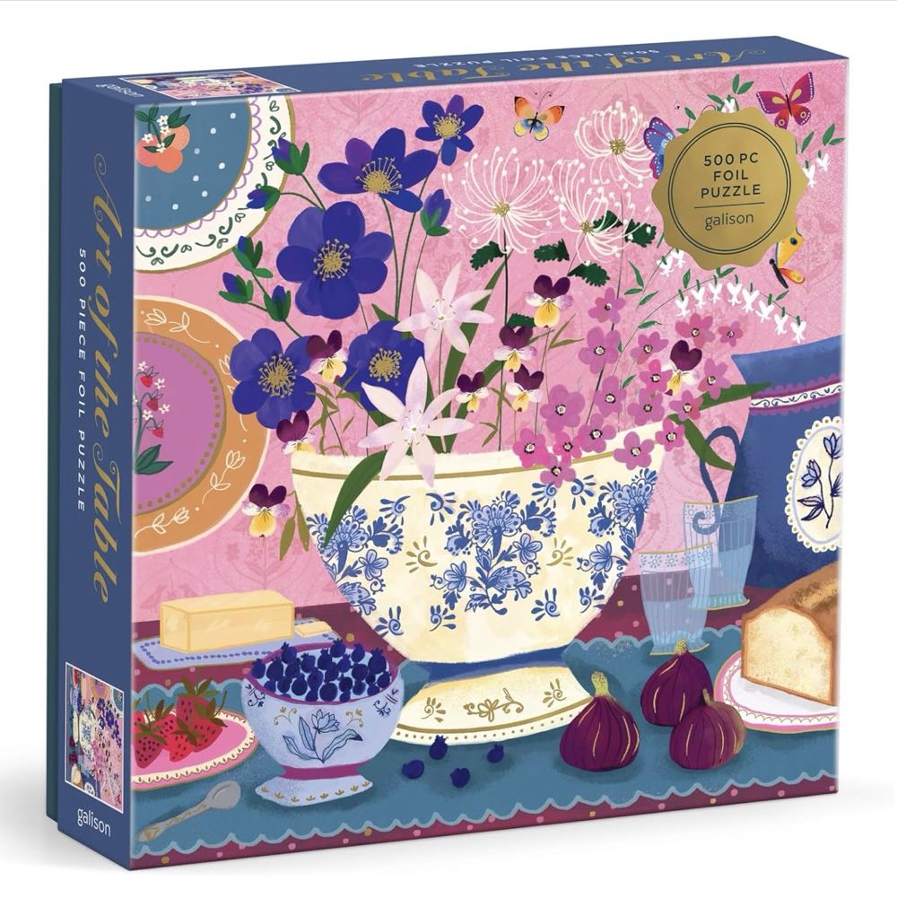 Galison / Joy Laforme (1000 | 27x20): Spring Terrace - Galison puzzle collectible [Barcode 9780735384705] - Main Image 3